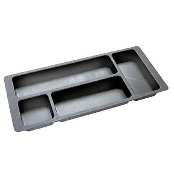 Custom Plastics Business Custom Plastics CPF F815P Pencil Tray Insert; Black - Fits CPF 8977 CPF F815P